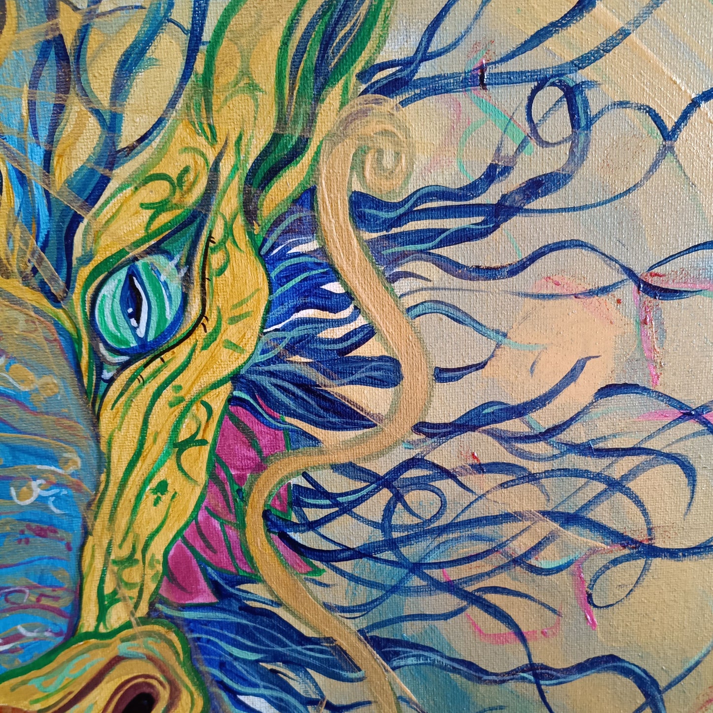 Dipinto "La forza" Elisa Scolletta