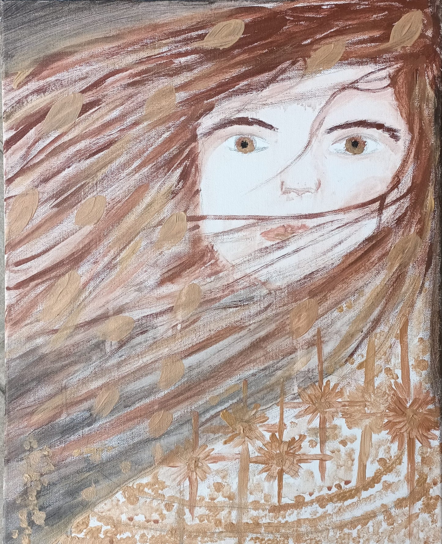 Dipinto "La signora delle luci" Francesca Catania