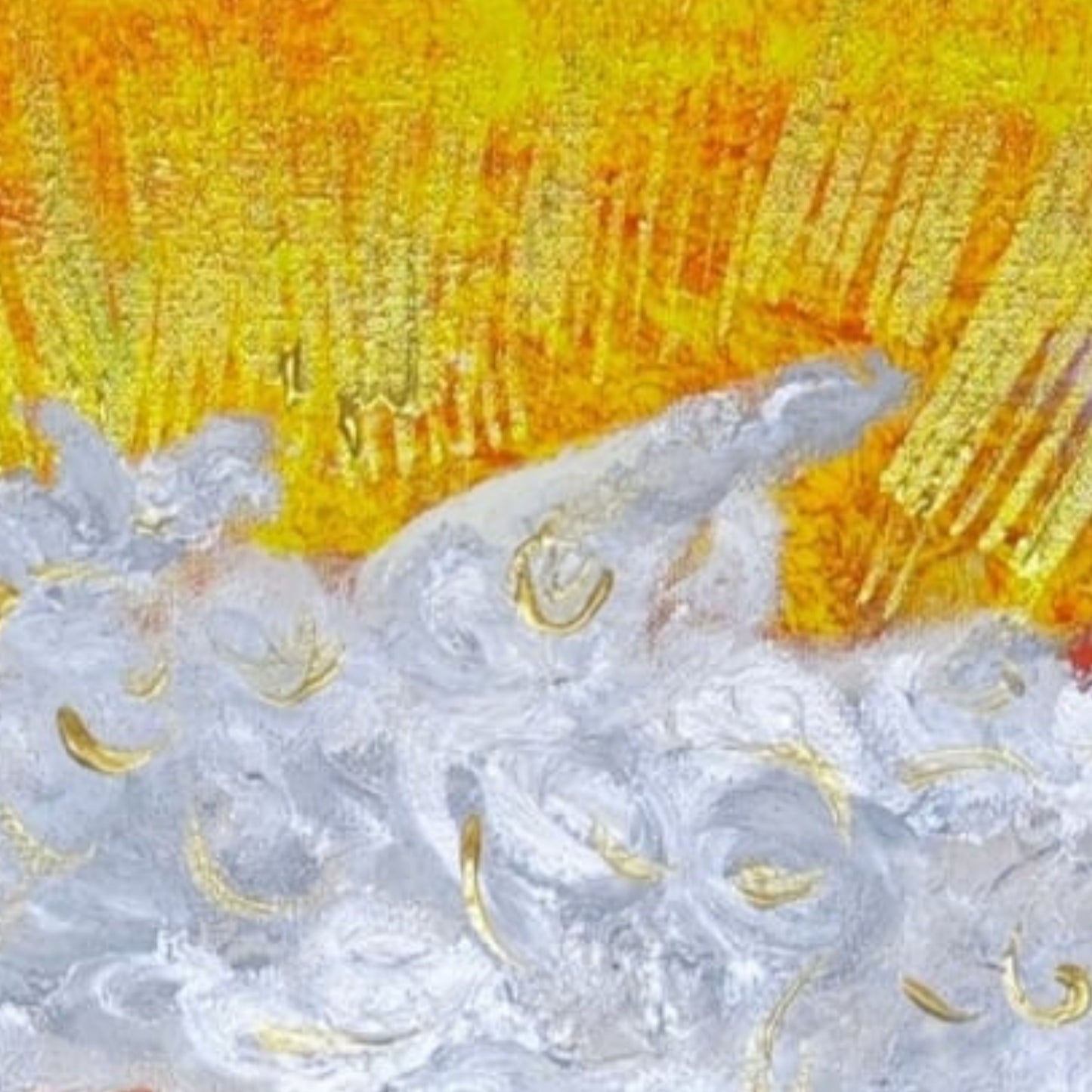 Dipinto "La giustizia della luce" Lucia Cirullo