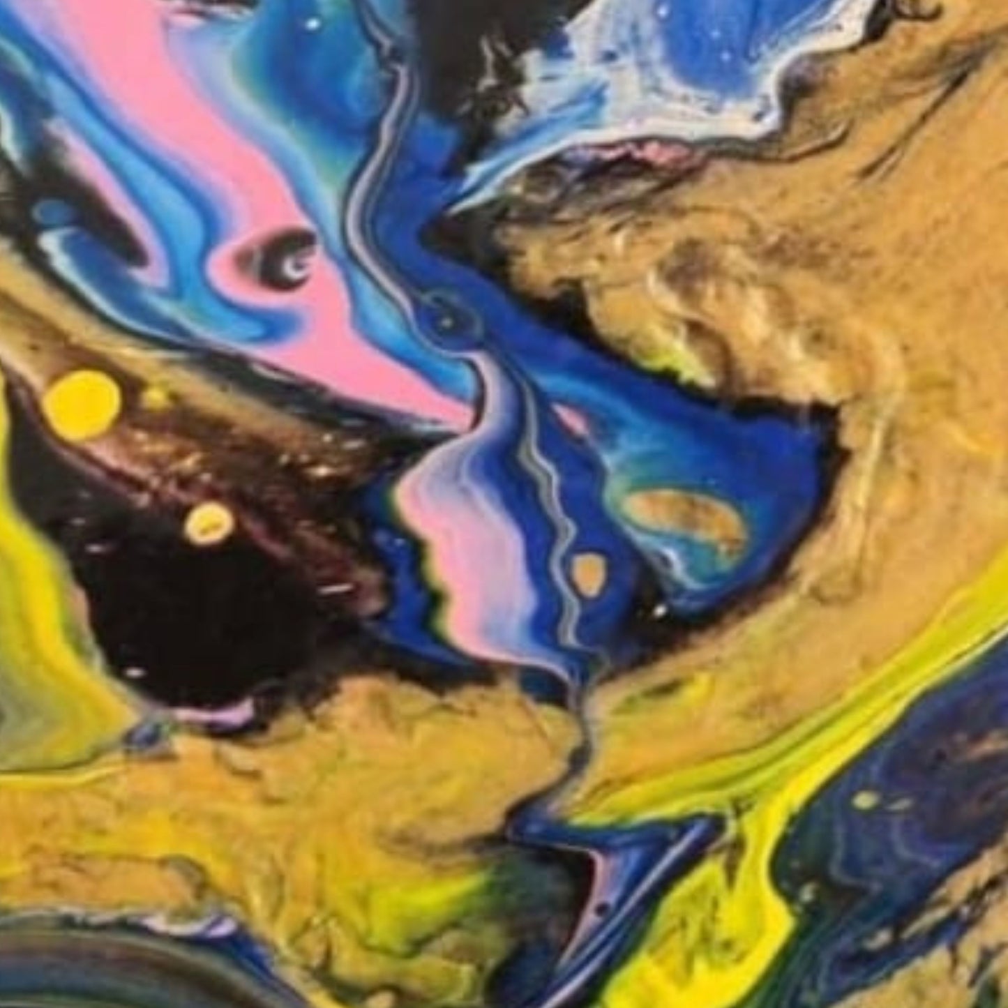 Dipinto "l'occhio del caos" Stefania Spadavecchia