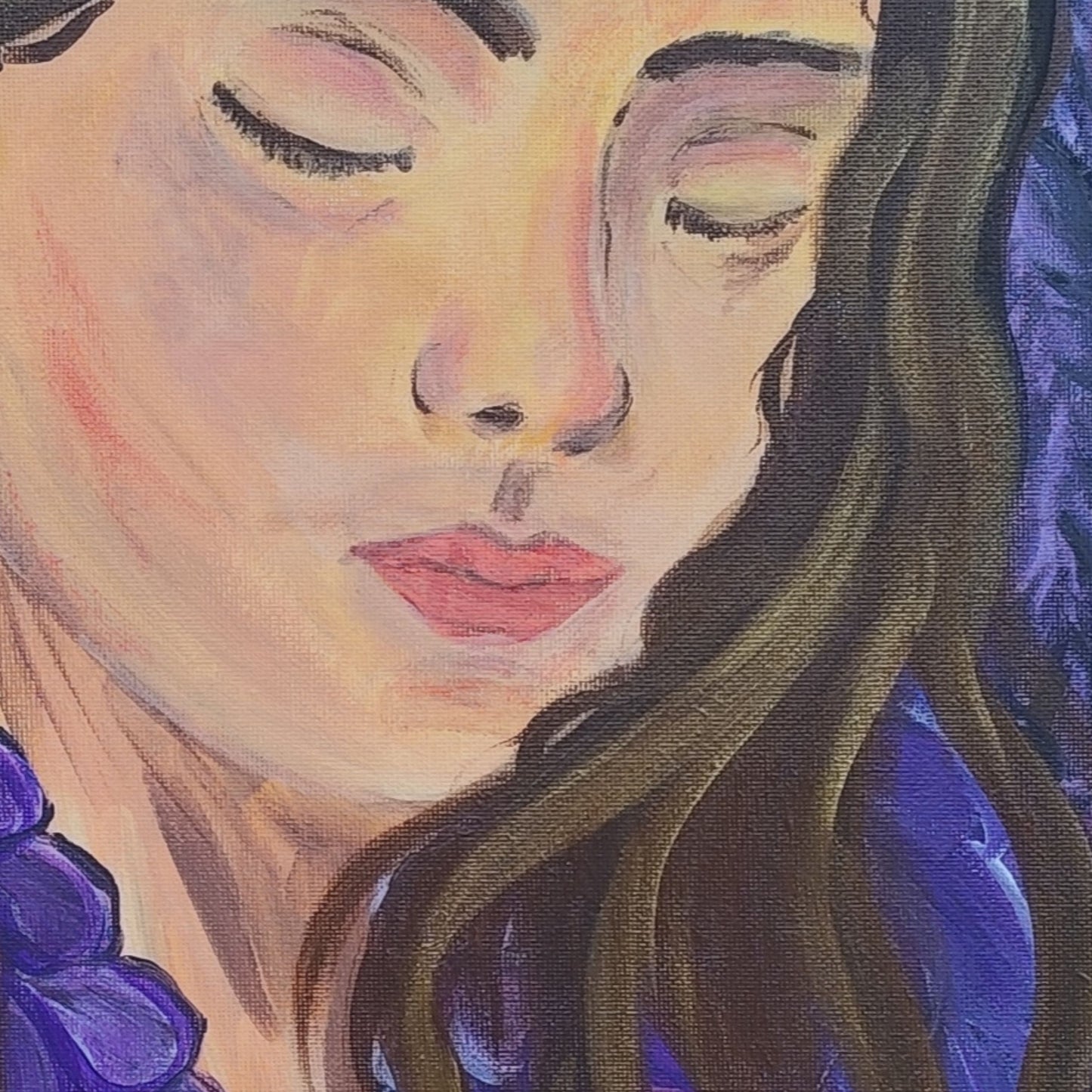 Dipinto "Raccolta" Selene Pezzali