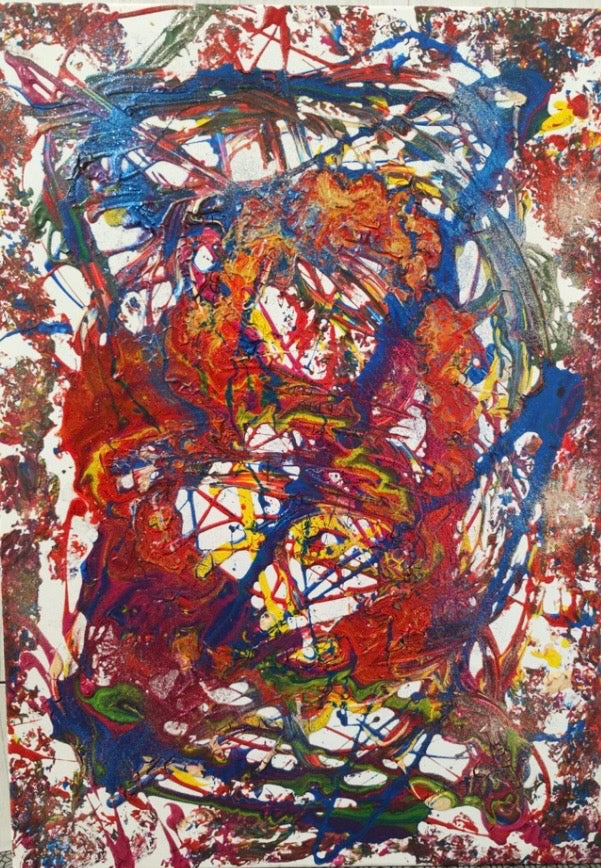 Dipinto "Ankh" Stefania Spadavecchia