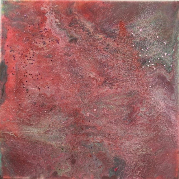 Dipinto "cercando te stessa" Stefania Spadavecchia