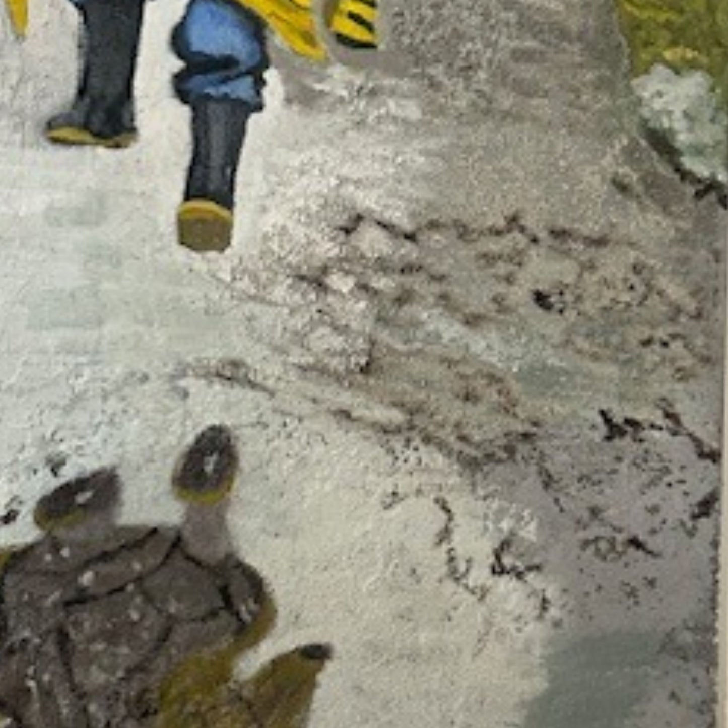 Dipinto "Splash" Nella Parigi