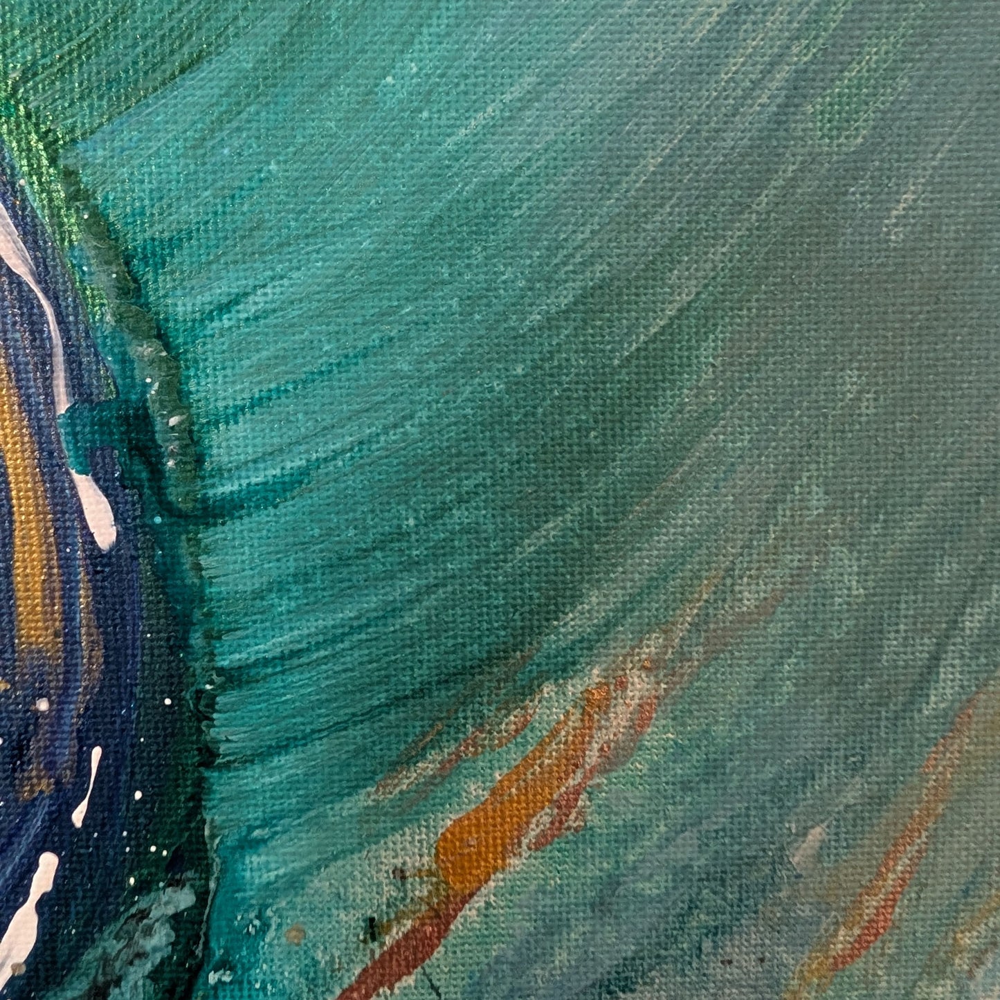 Dipinto "the hole" Ilenia Galiè