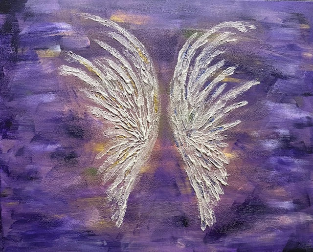 Dipinto "La luce di Dio" Erika Bellina