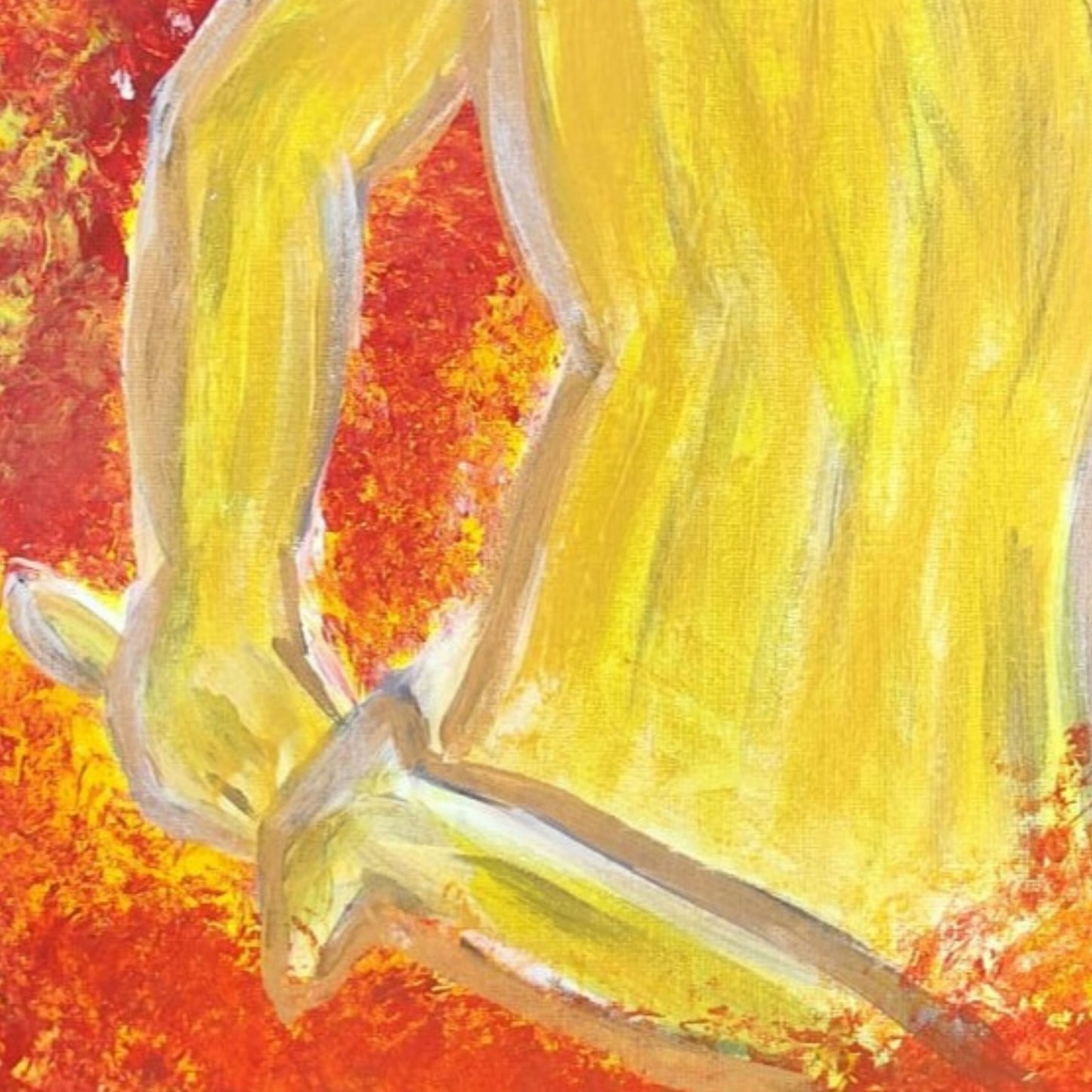 Dipinto "Il Ruggito del Destino" Selene Pezzali