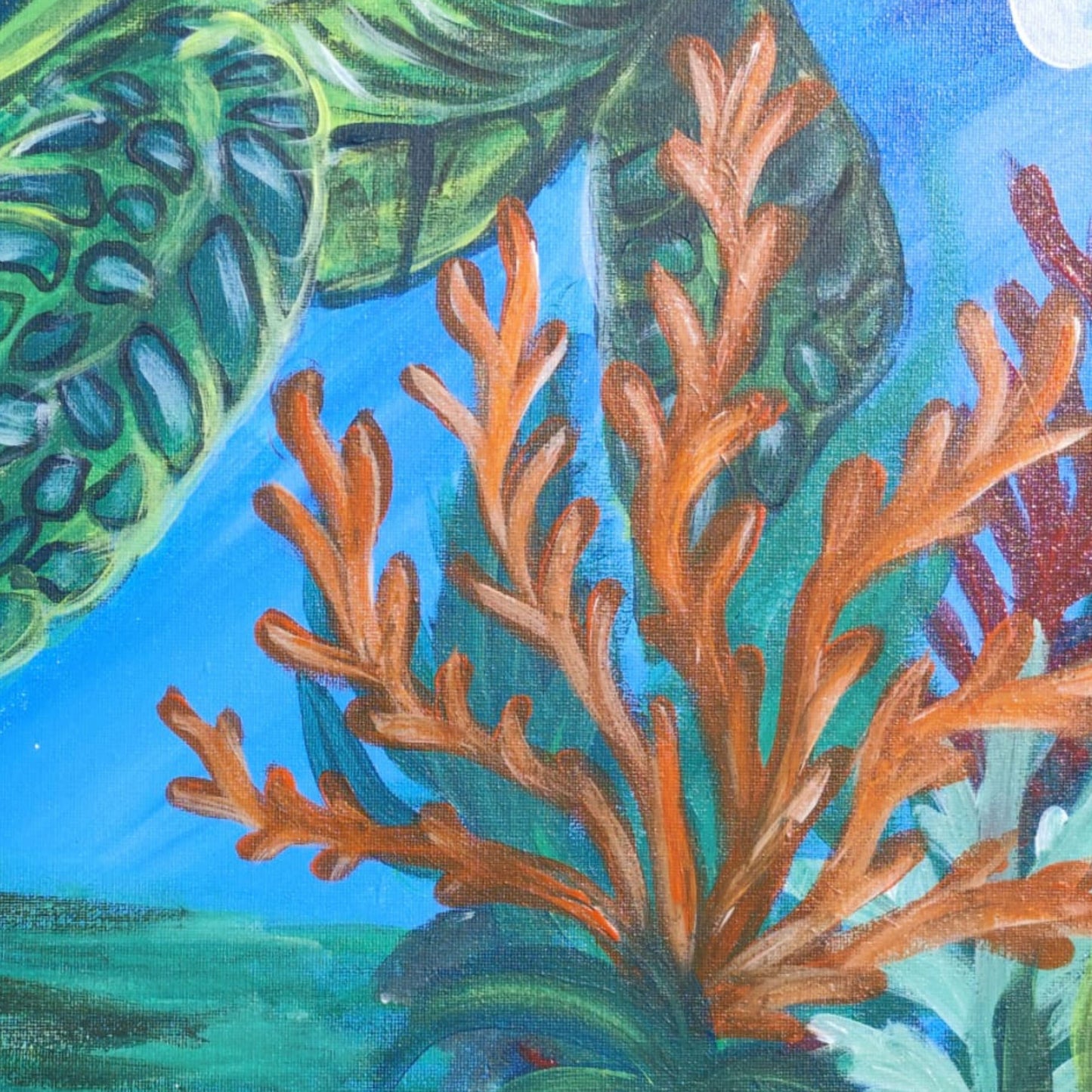 Dipinto "Memorie di Maree" Selene Pezzali