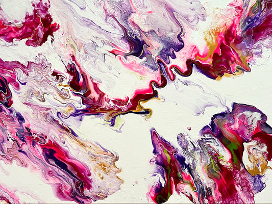 Dipinto "musical notes and colors" Stefania Corini