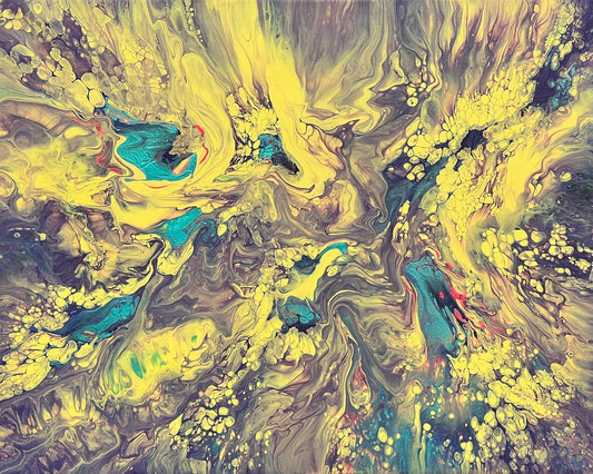 Dipinto "joy and happiness" Stefania Corini