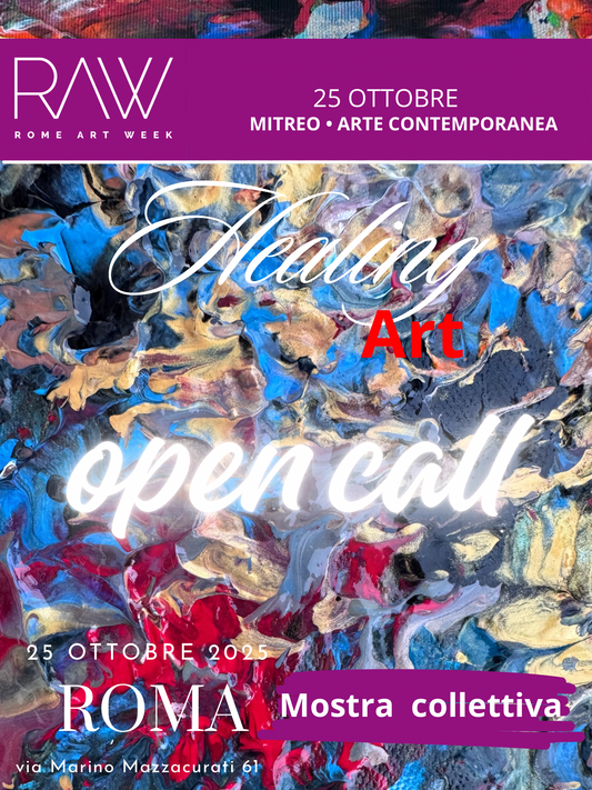 Call for Artists Mostra collettiva Healing Art - Roma Art Week
