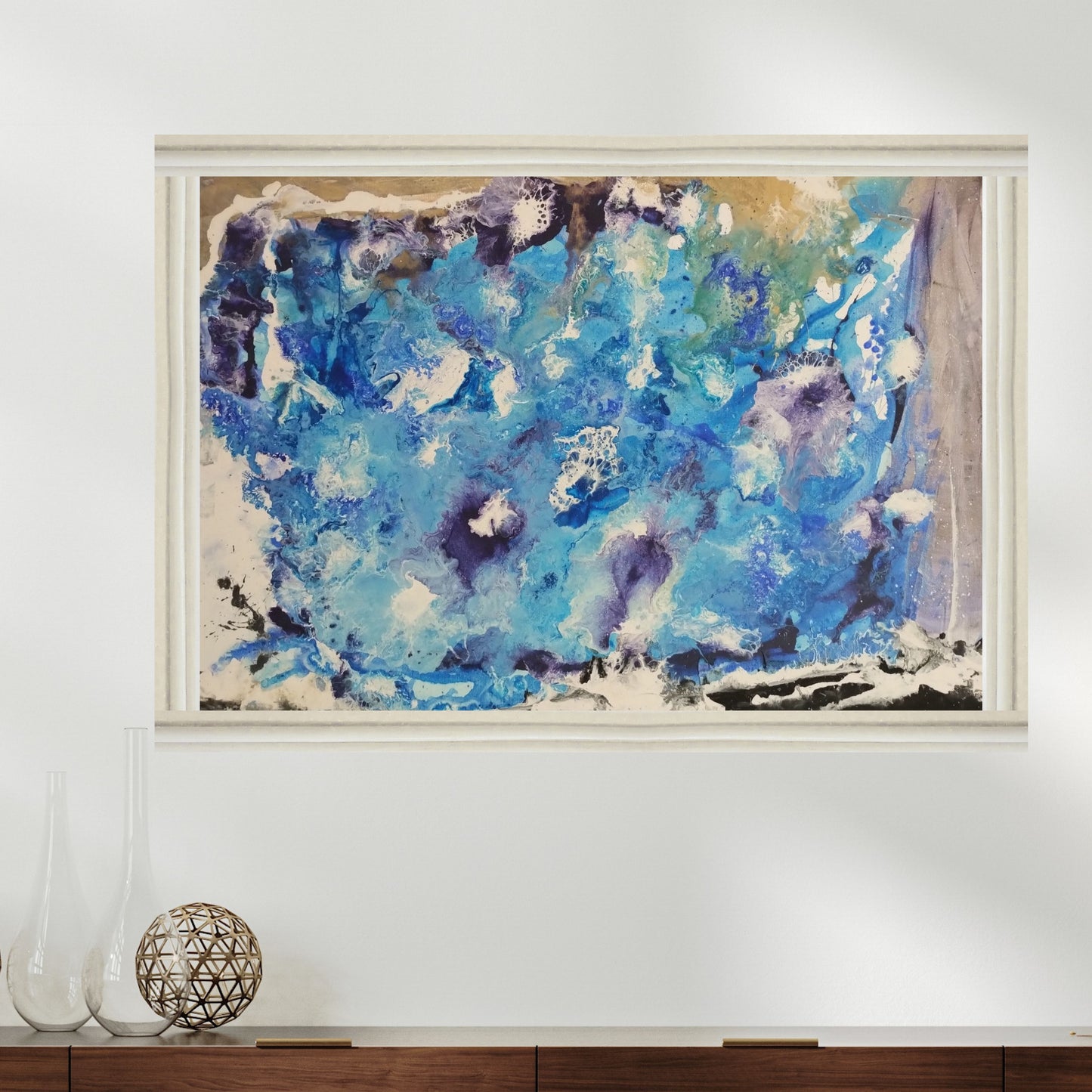 Dipinto "Annegare" Ilenia Galiè