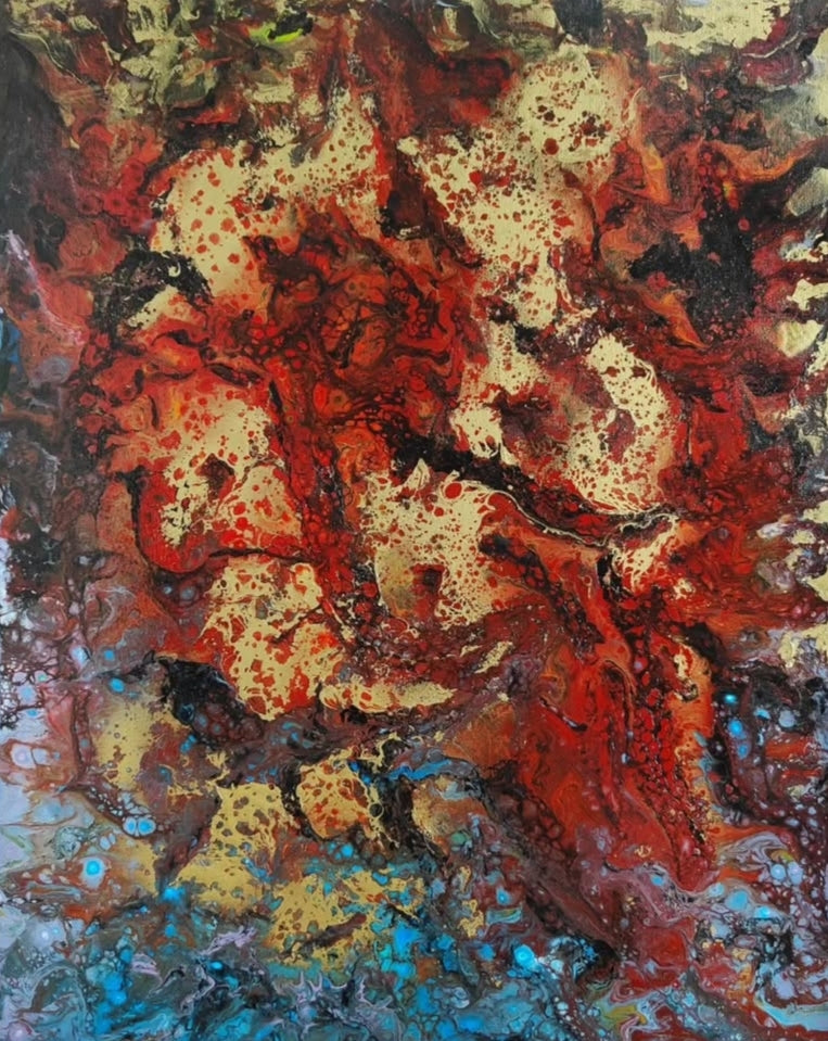 Dipinto "Bloody" Gaia Barile