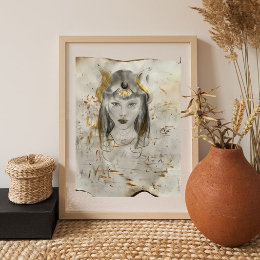 Dipinto "L'occhio del serpente" Chiara Cippone