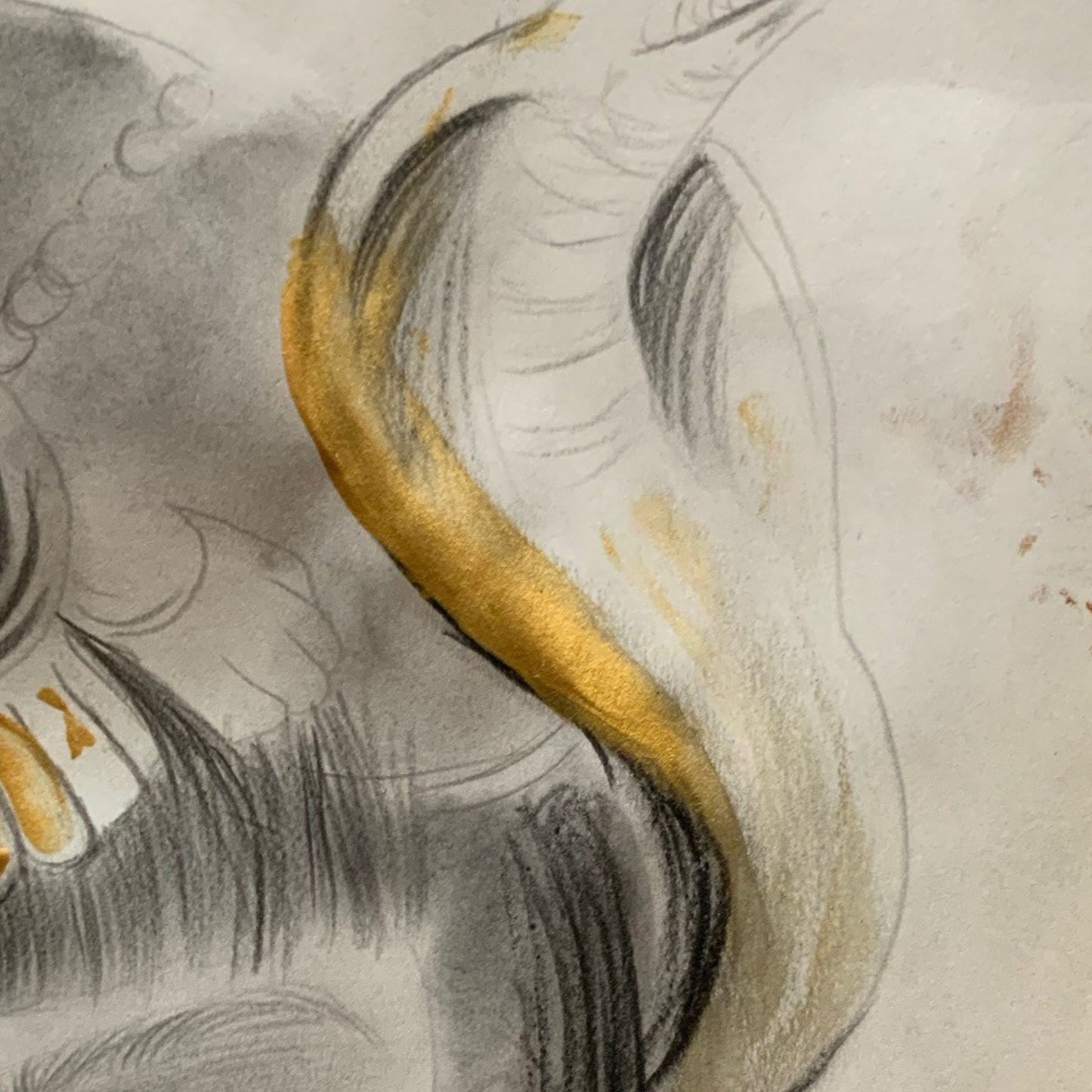 Dipinto "L'occhio del serpente" Chiara Cippone