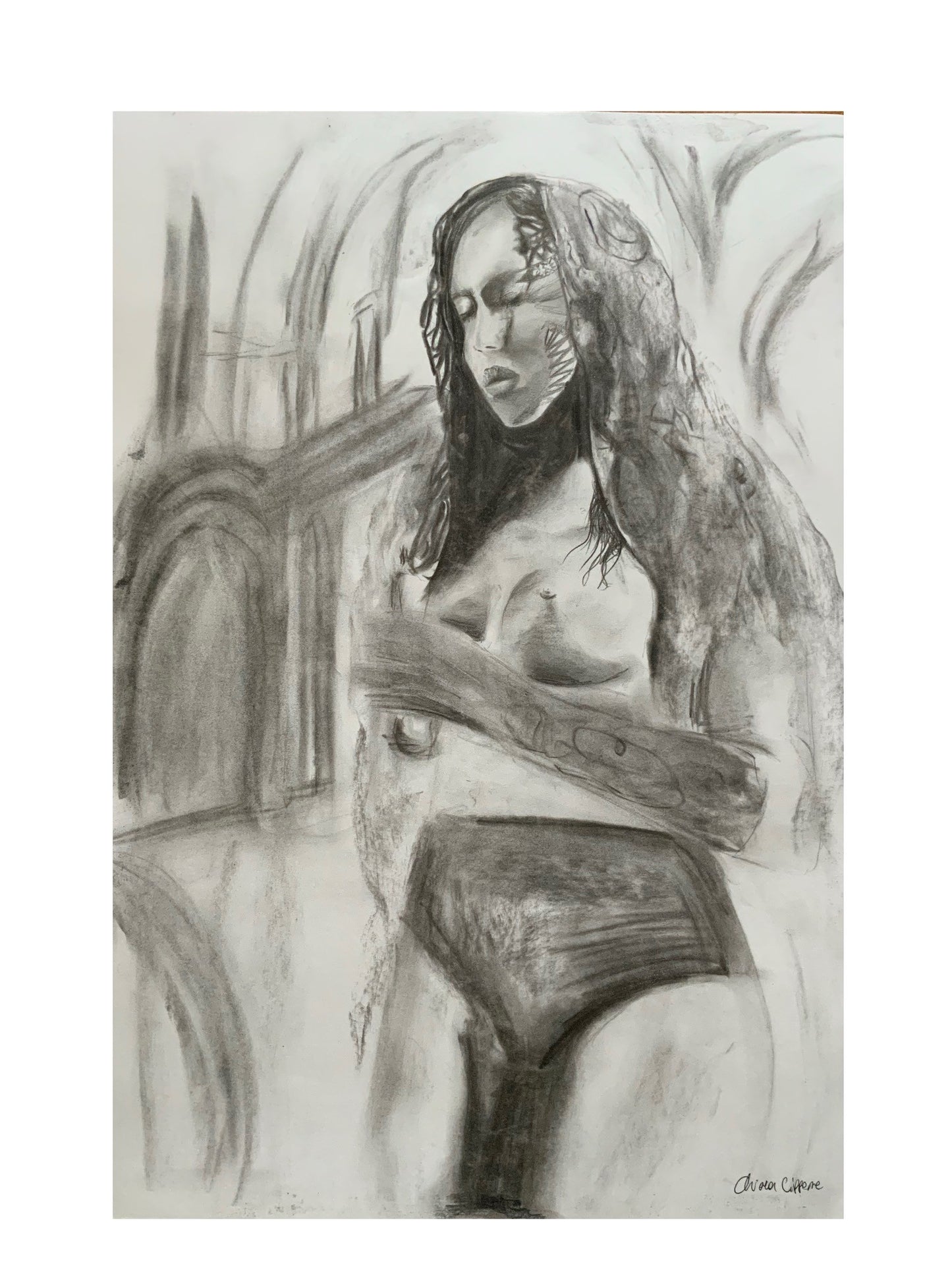 Dipinto "Llorna" Chiara Cippone