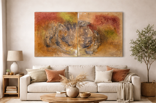 Dipinto "Vibra" Anna Barone