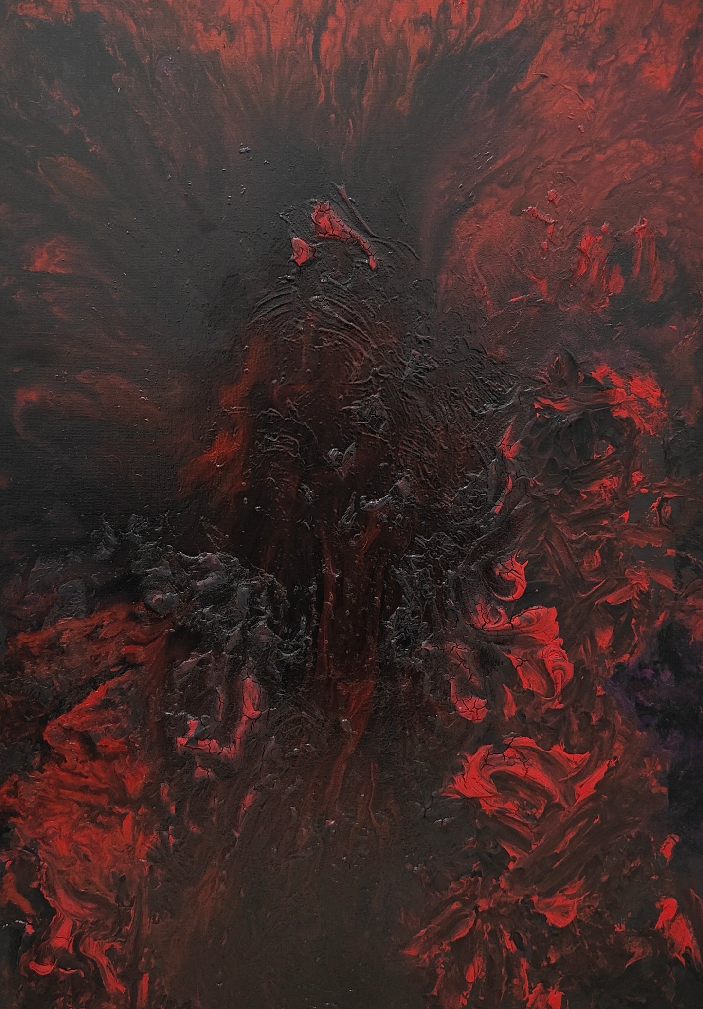 Dipinto "Dark Angel" Gaia Barile