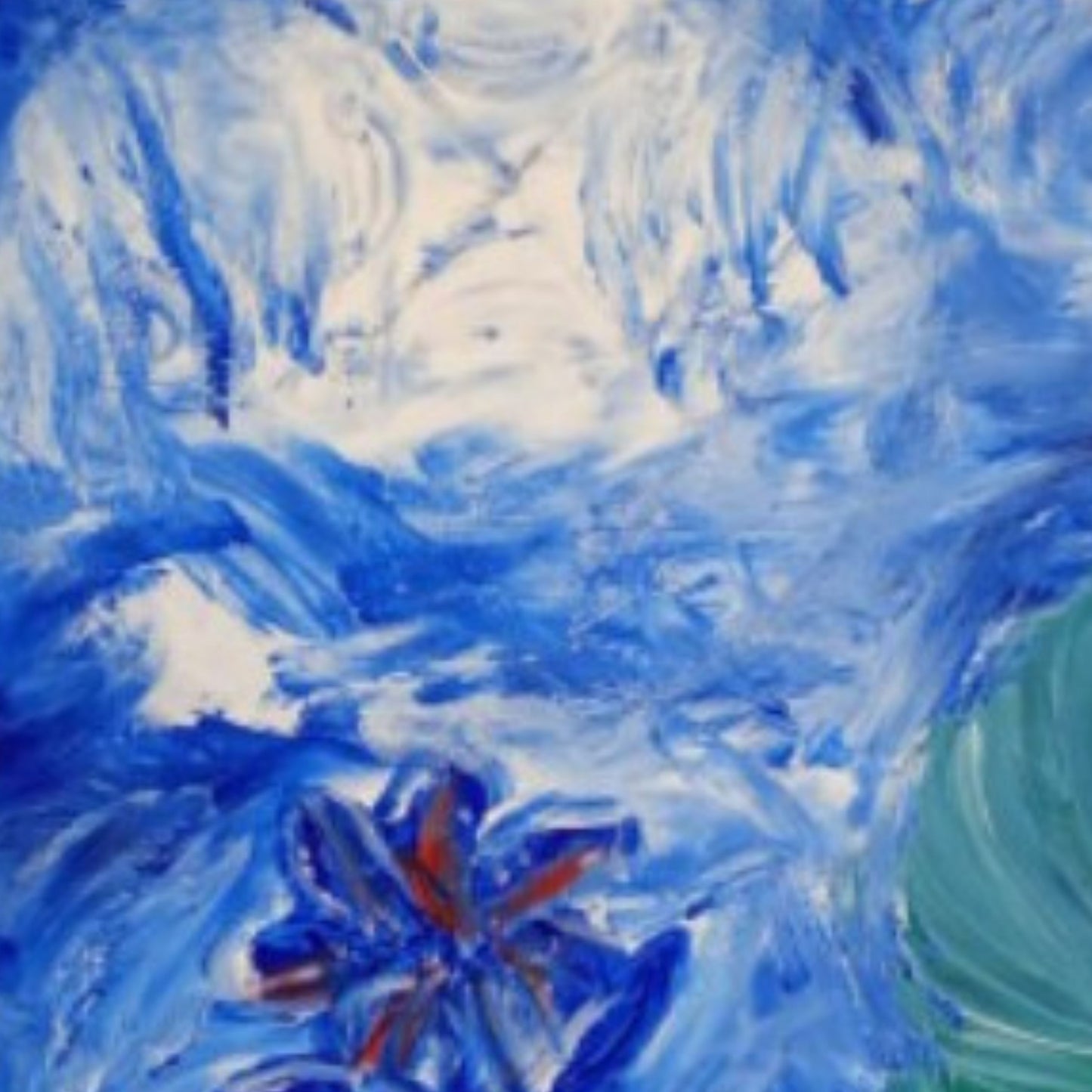 Dipinto "Life in the water" Domenica Alessi