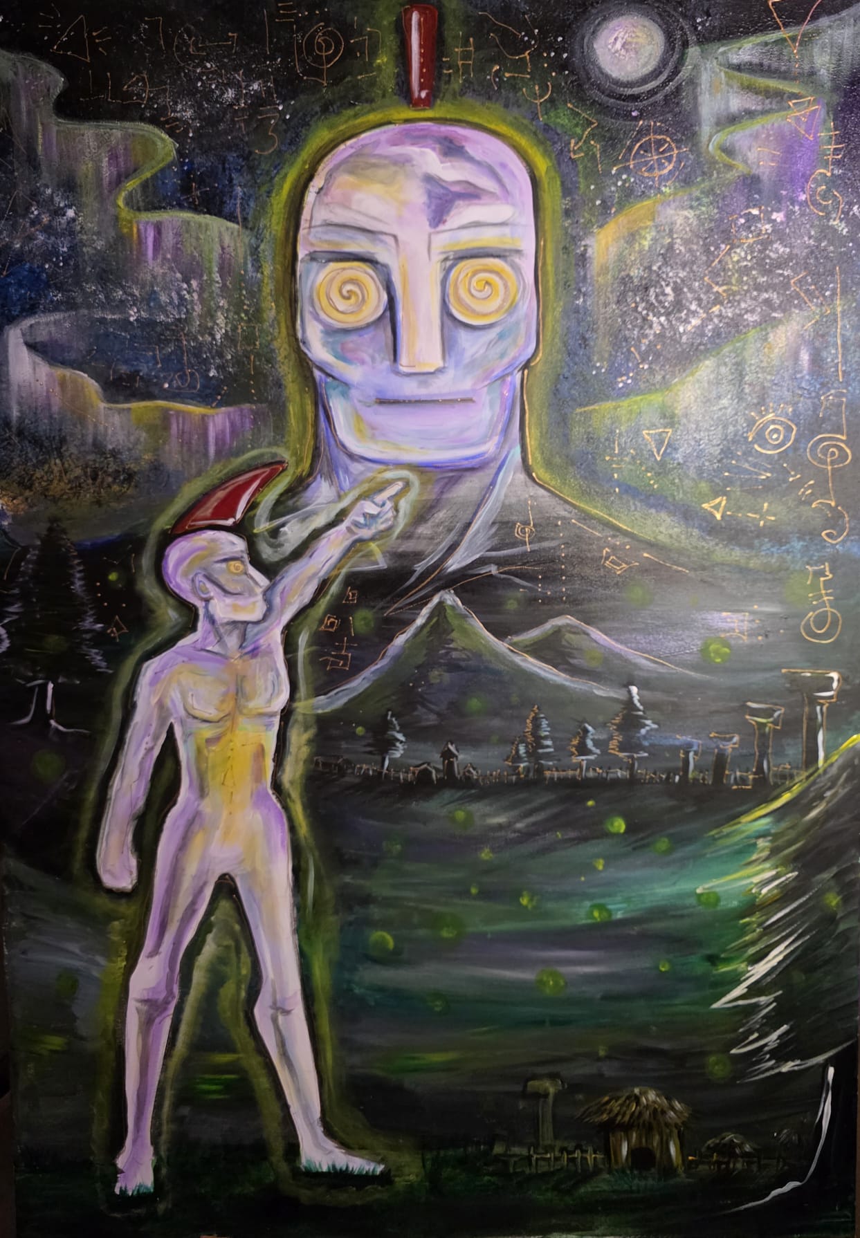 Dipinto "Niente è come sembra" Elisabetta Palmieri