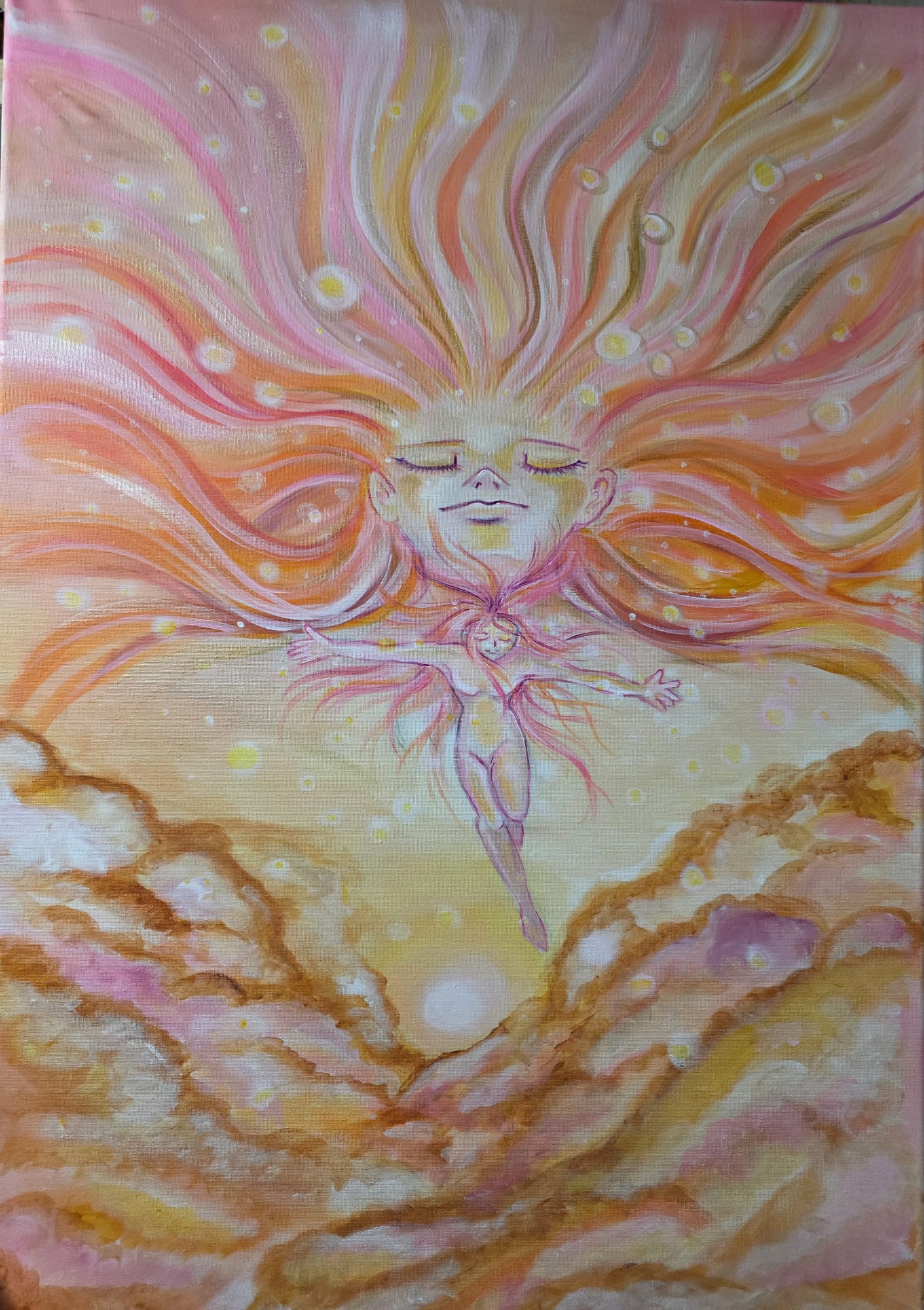 Dipinti "Particelle di Luce" Elisabetta Palmieri