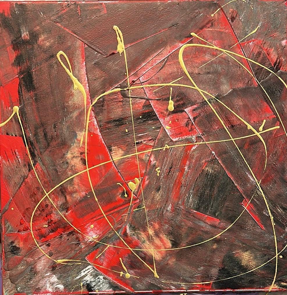 Dipinto "Chiave di Violino" Elisabetta Scaglia