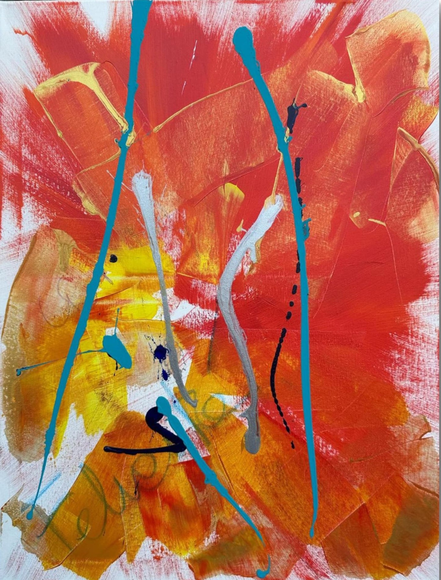 Dipinto "Felicità" Elisabetta Scaglia