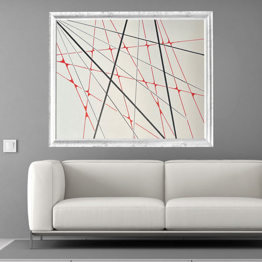 Dipinto "Pensieri Connessi" Elisabetta Scaglia