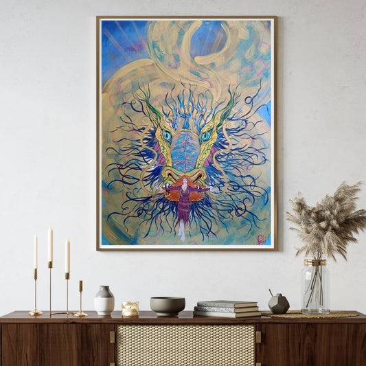 Dipinto "La forza" Elisa Scolletta