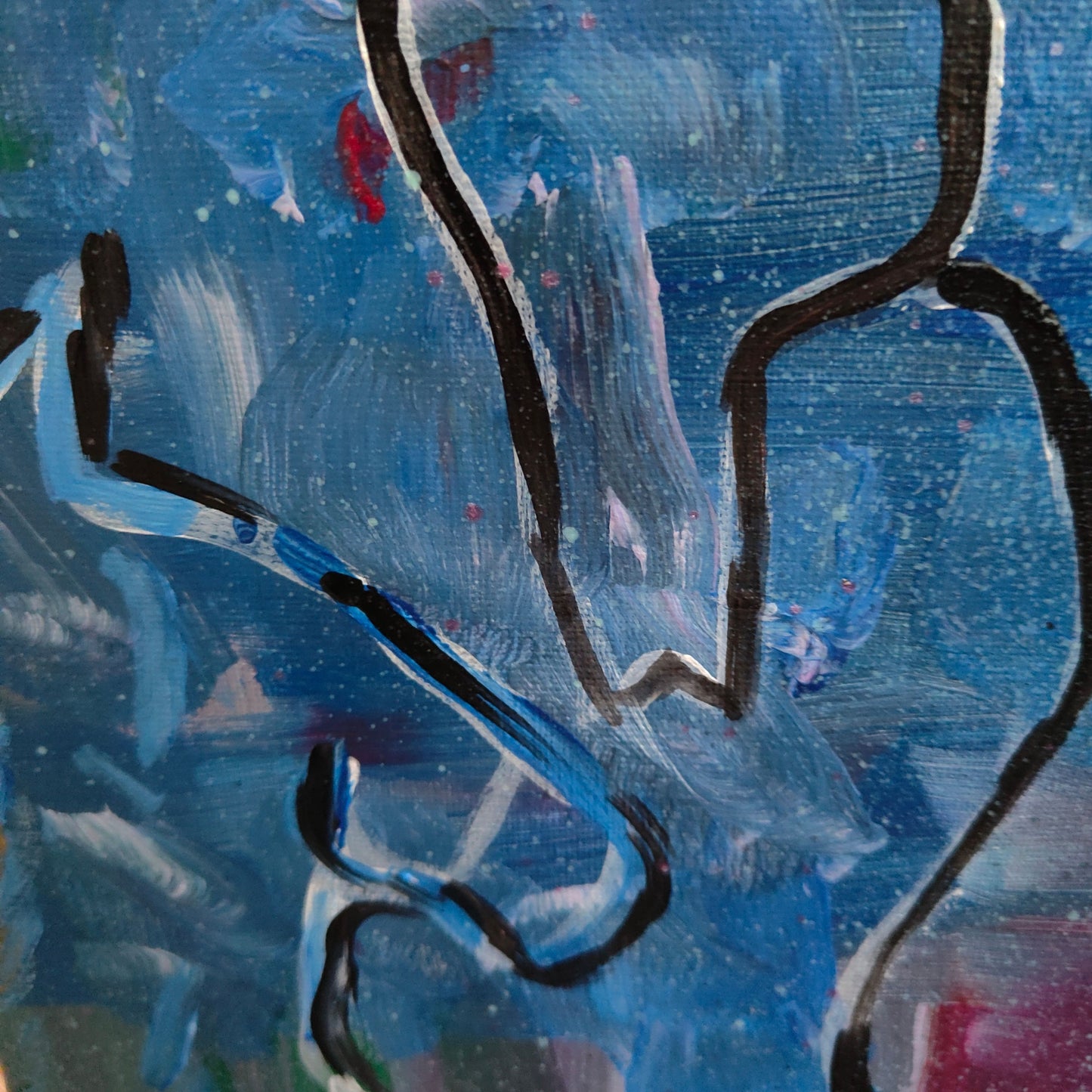 Dipinto "La libertà di sognare" Federica Saulli