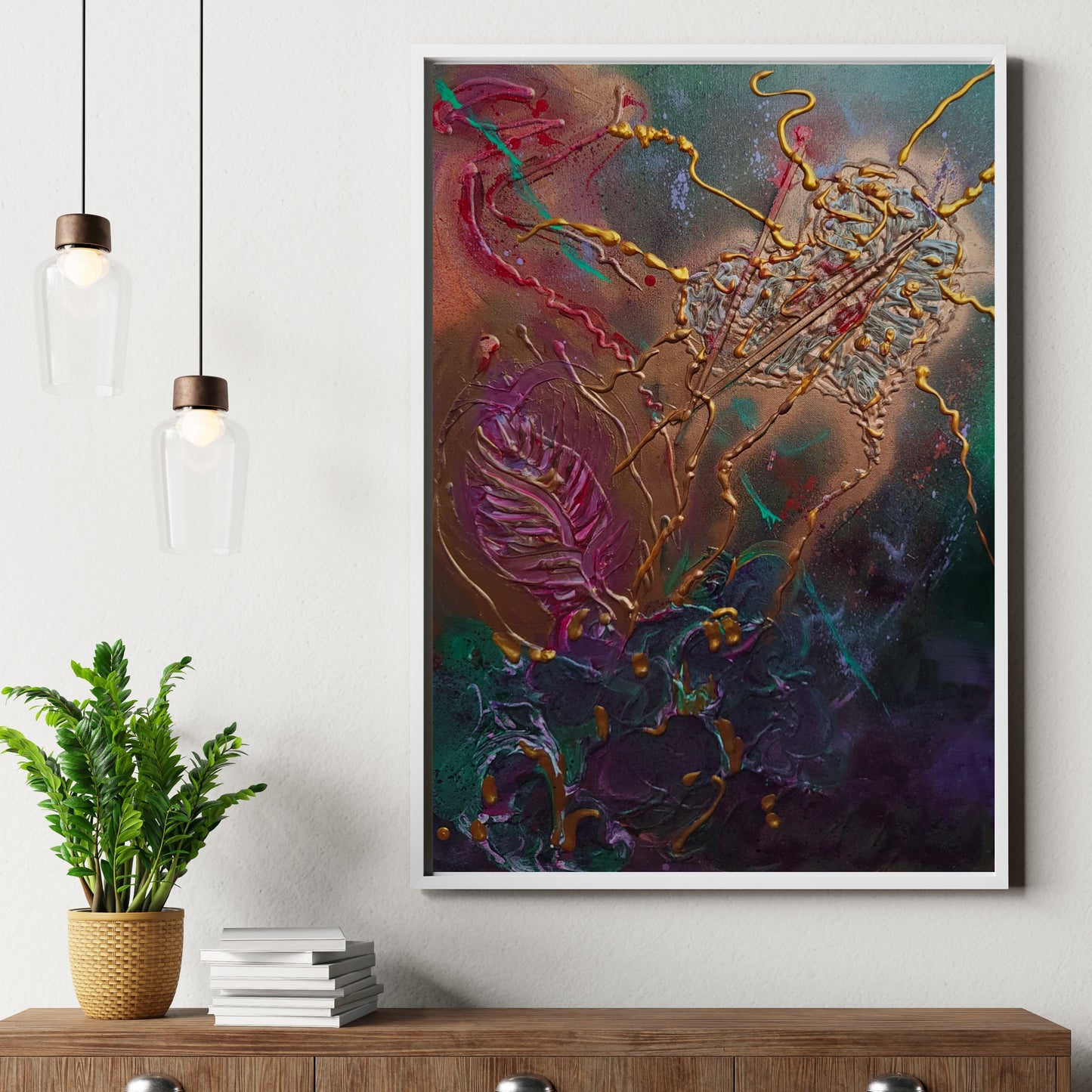 Dipinto "Mente & Cuore" Federica Saulli