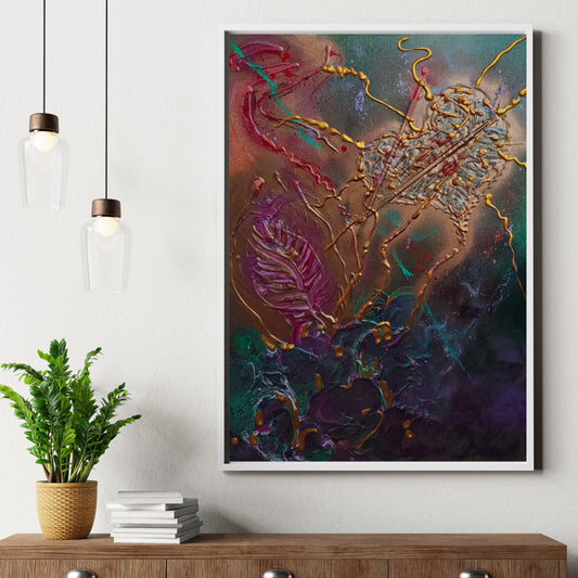 Dipinto "Mente & Cuore" Federica Saulli