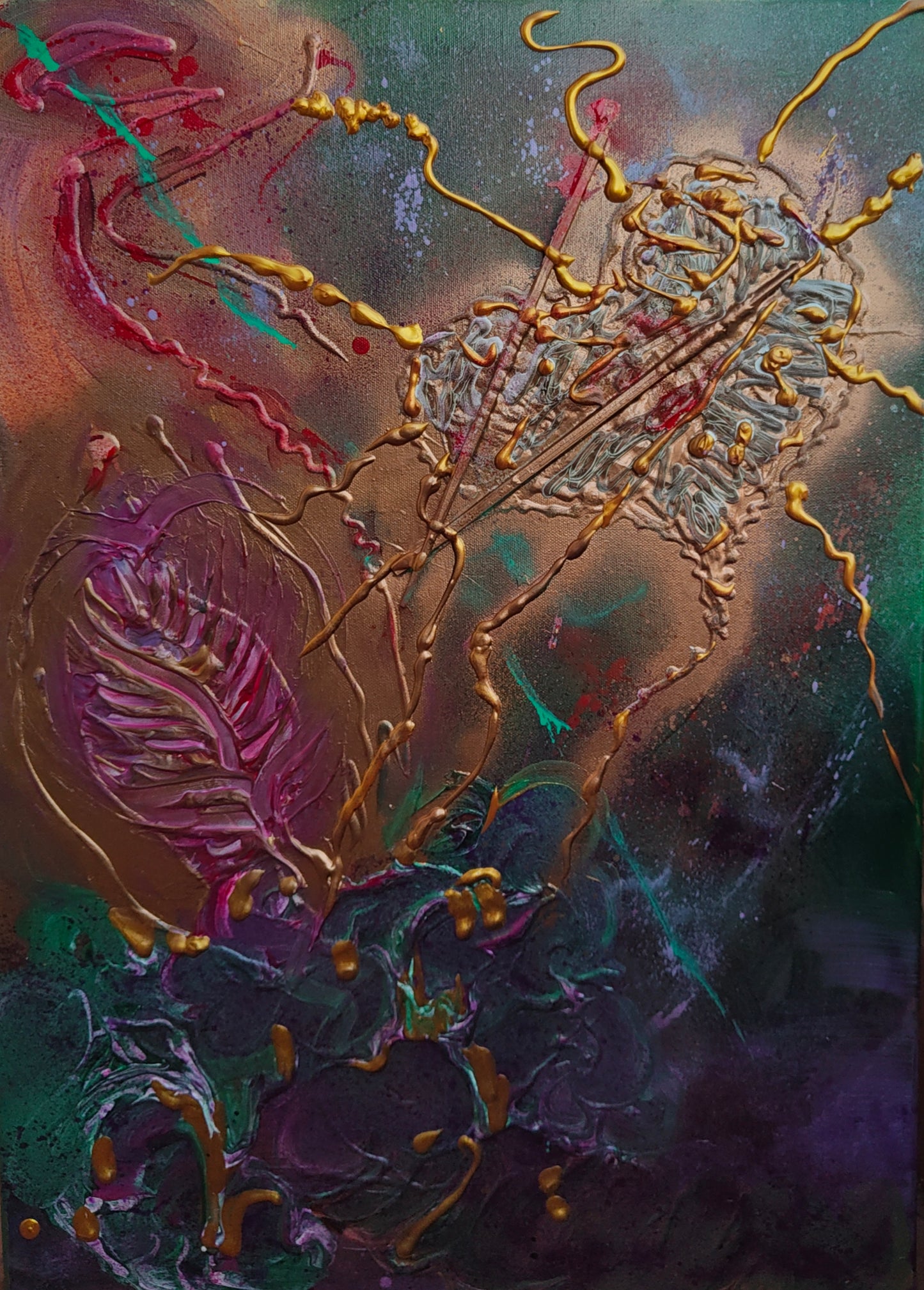 Dipinto "Mente & Cuore" Federica Saulli