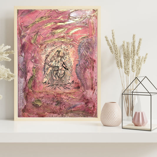 Dipinto "La Passione e la Dolcezza" Francesca Manara