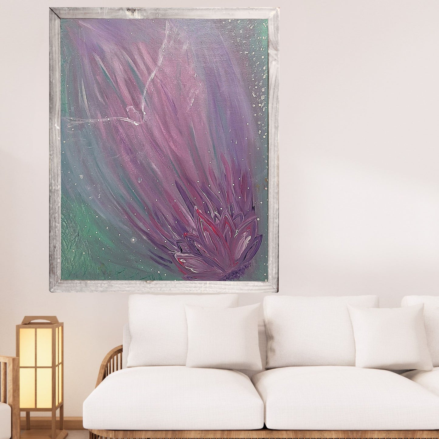 Dipinto "Libertà in rinascita" Francesca Manara