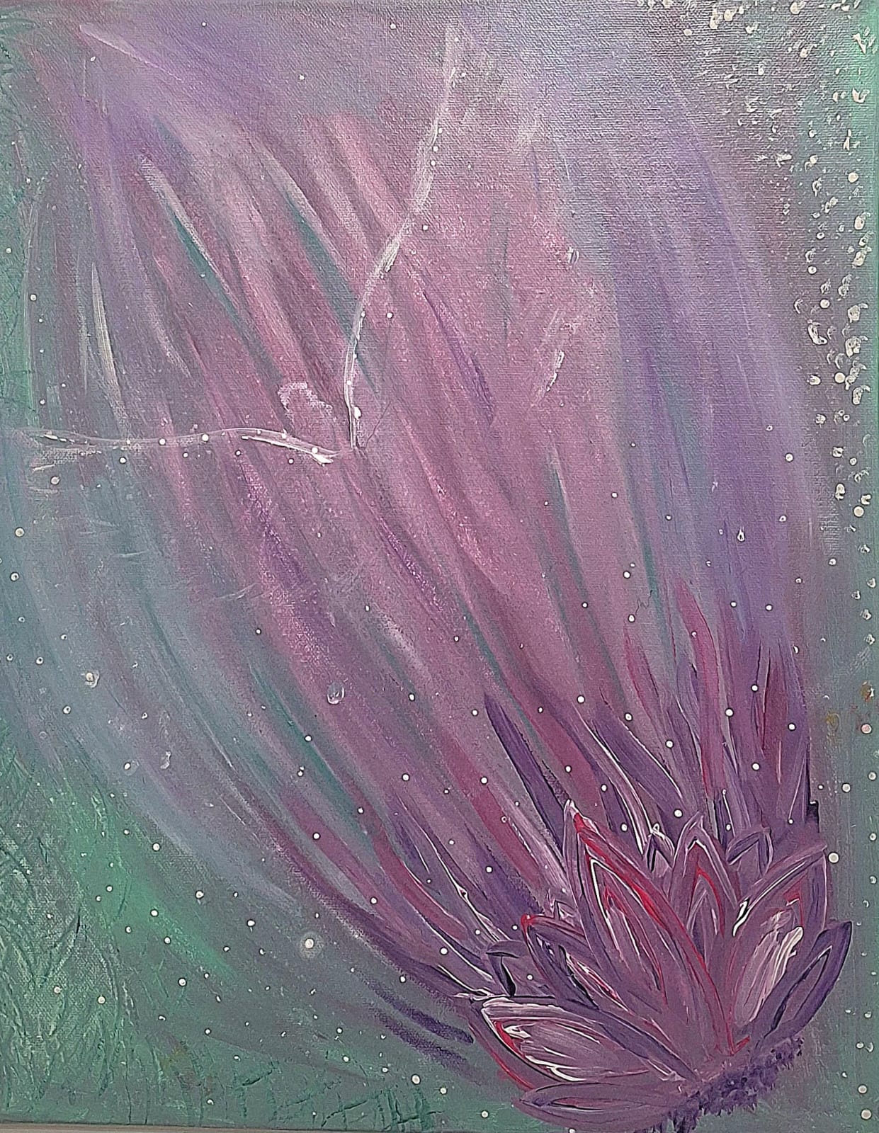 Dipinto "Libertà in rinascita" Francesca Manara