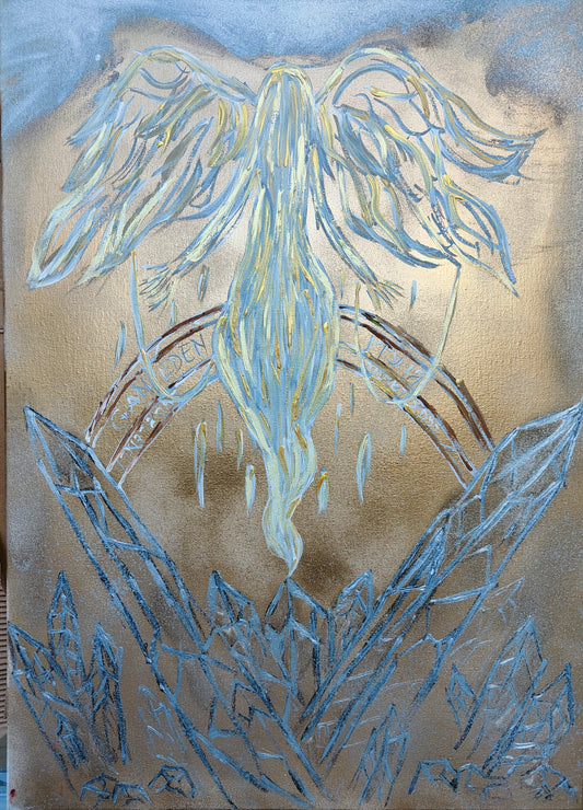 Dipinto "Gan Eden (Paradiso)"Federica Saulli