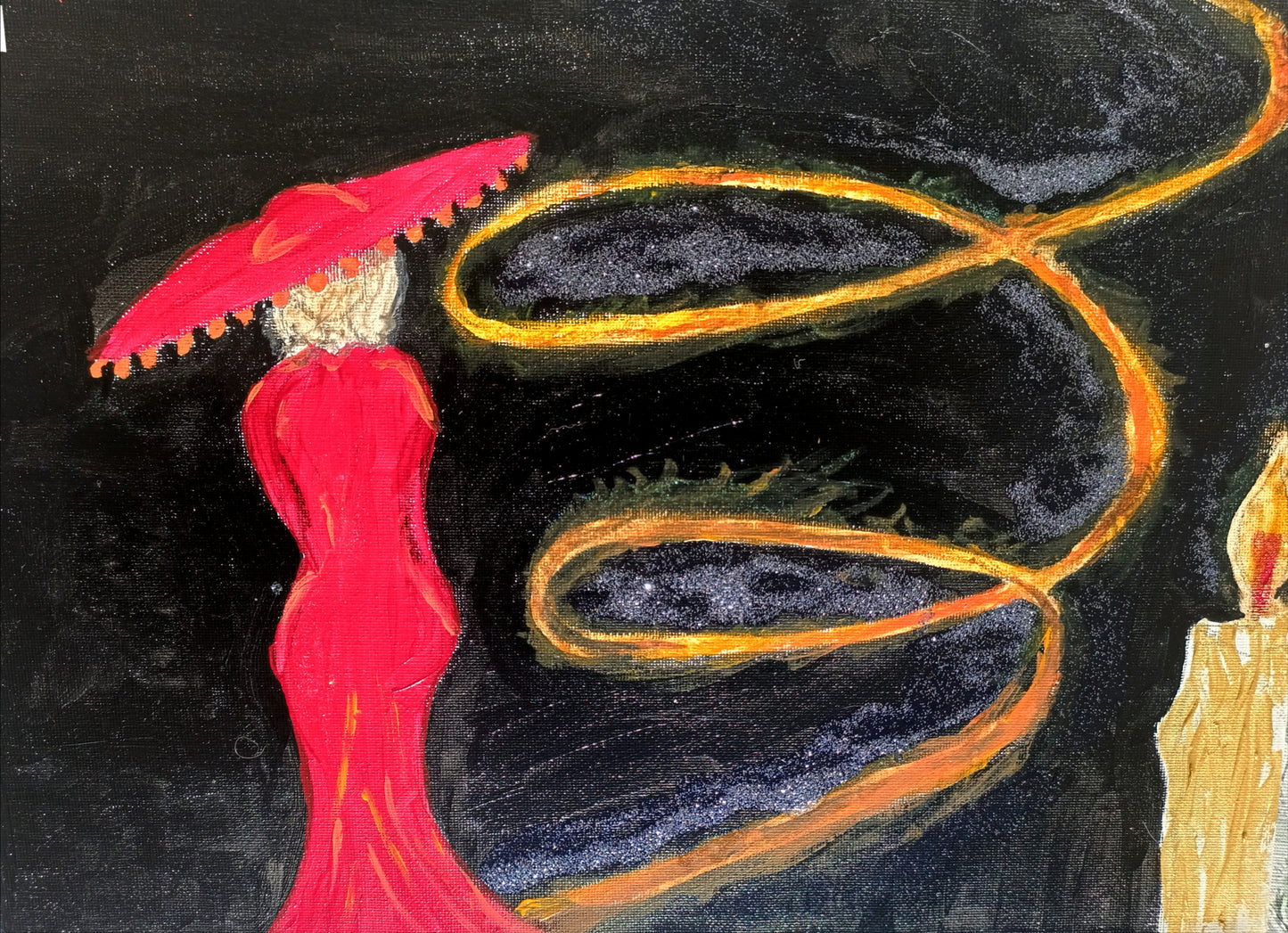 Dipinto"Cempasuchil" Francesca Catania