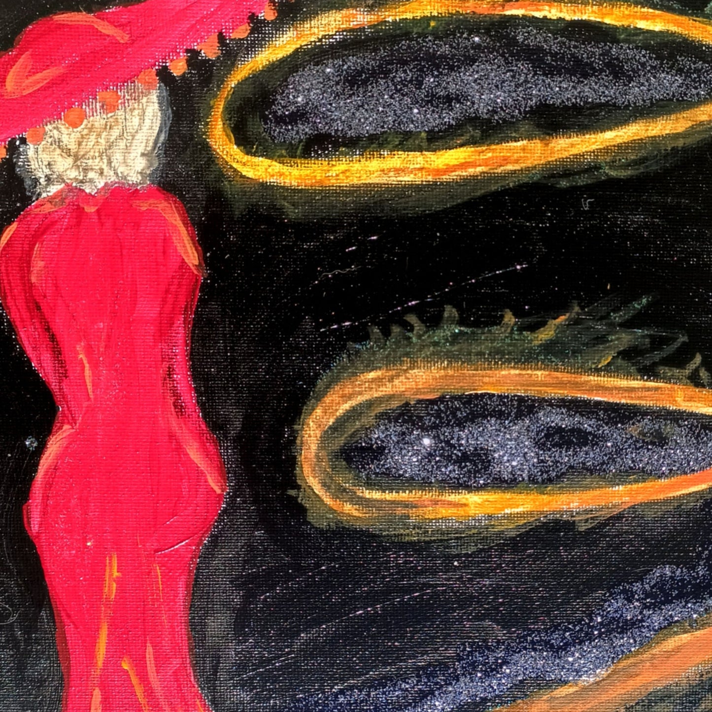 Dipinto"Cempasuchil" Francesca Catania