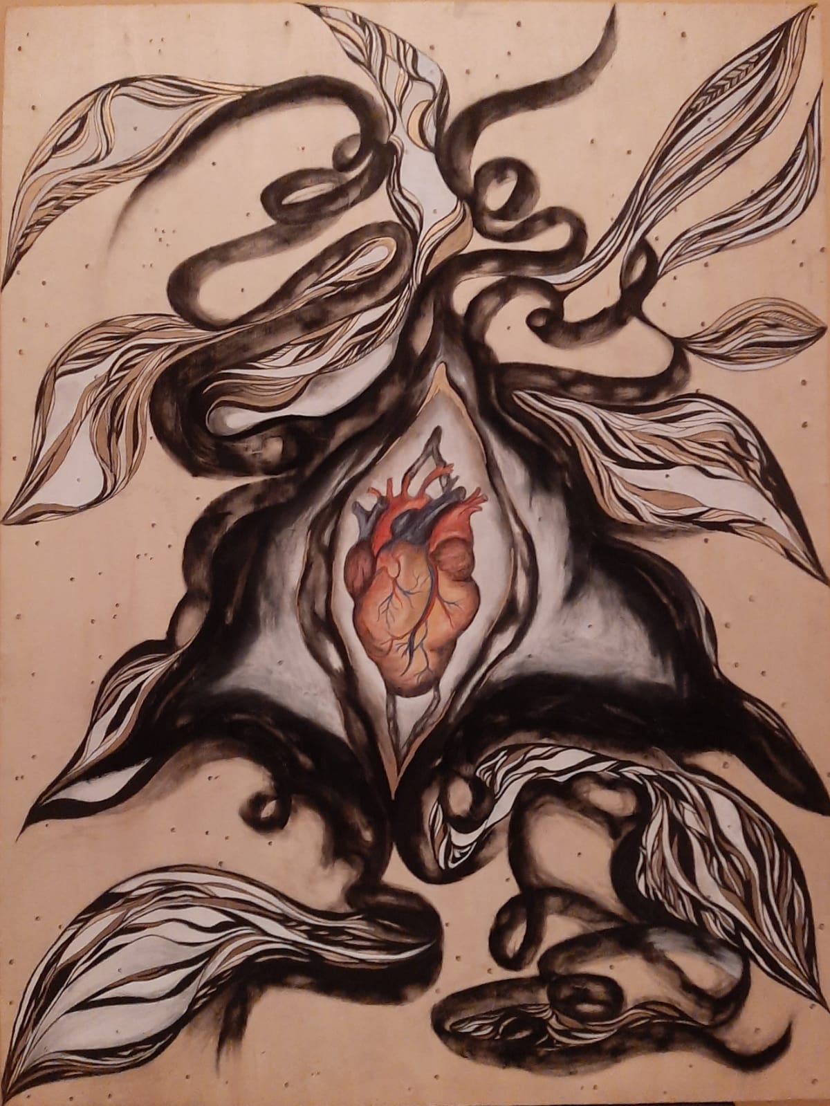 Dipinto "Rugiada" Giovanna Adurno