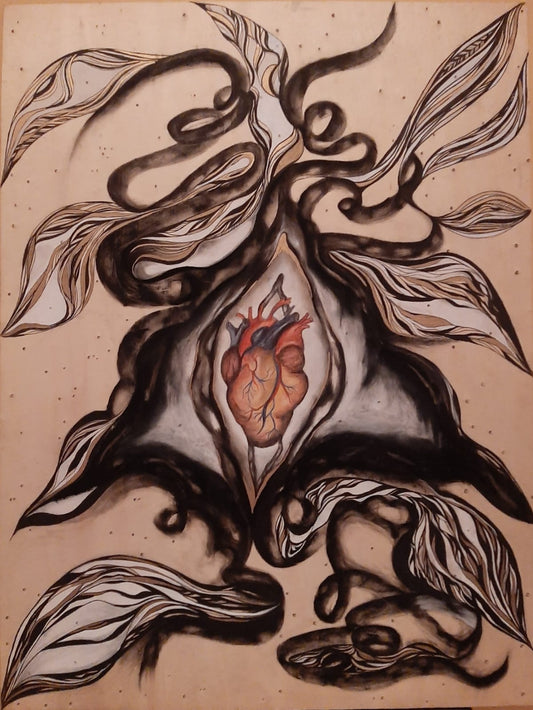 Dipinto "Rugiada" Giovanna Adurno