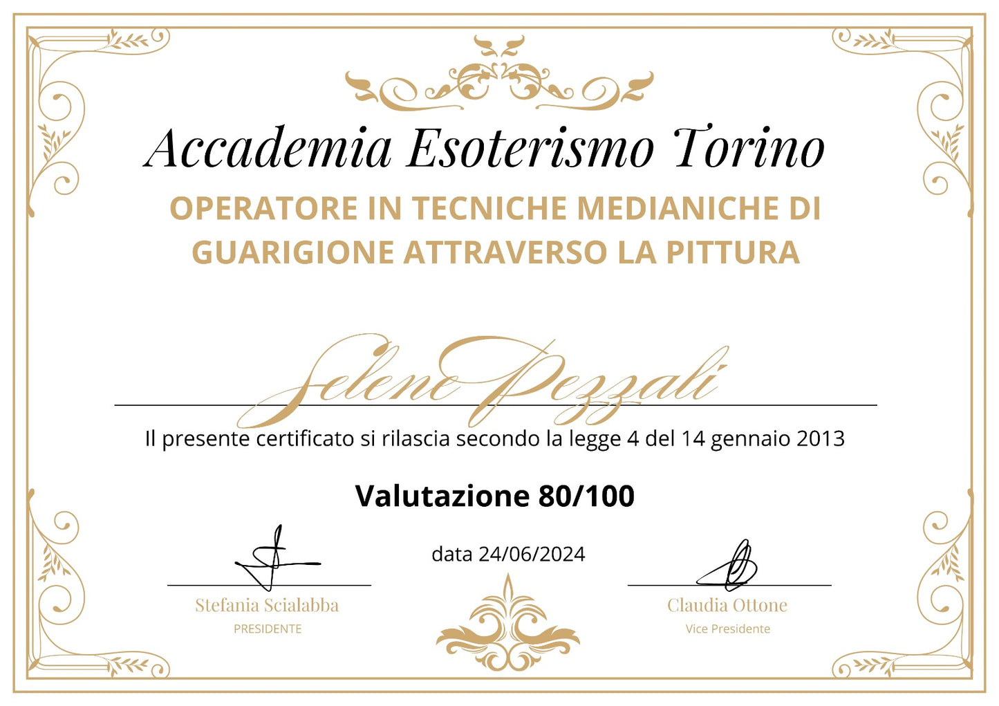 Corso di pittura Medianica con Claudia Ottone