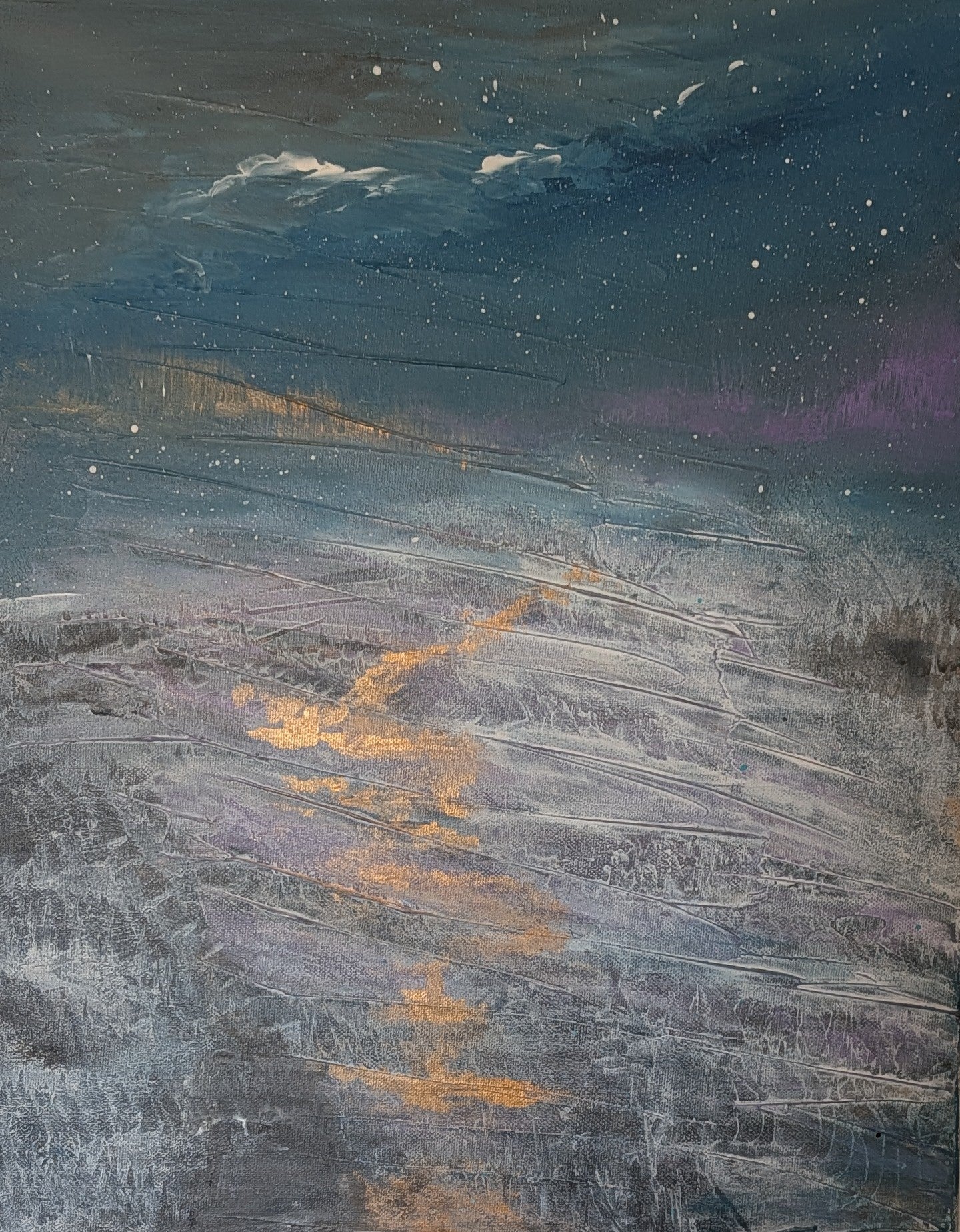 Dipinto "Paesaggio" Ilenia Galiè