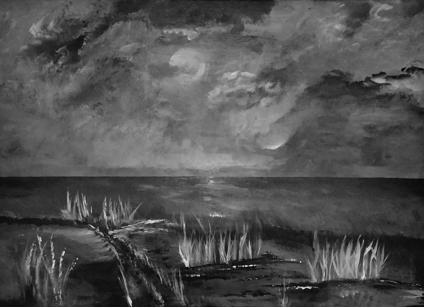 Dipinto "il buio"  Ilenia Galiè