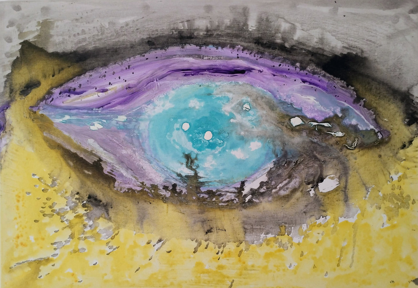 Dipinto "Visione" Ilenia Galiè