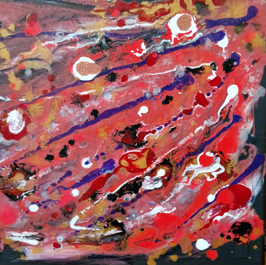 Dipinto "Crash - montana" Laura Dallatana