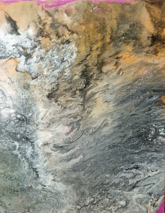 Dipinto "il mio canto libero" Laura Dallatana