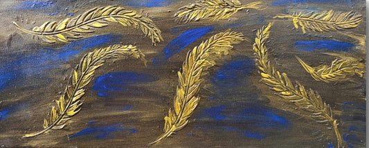 BLACK FRIDAY "7 piume per guarire" 58x25