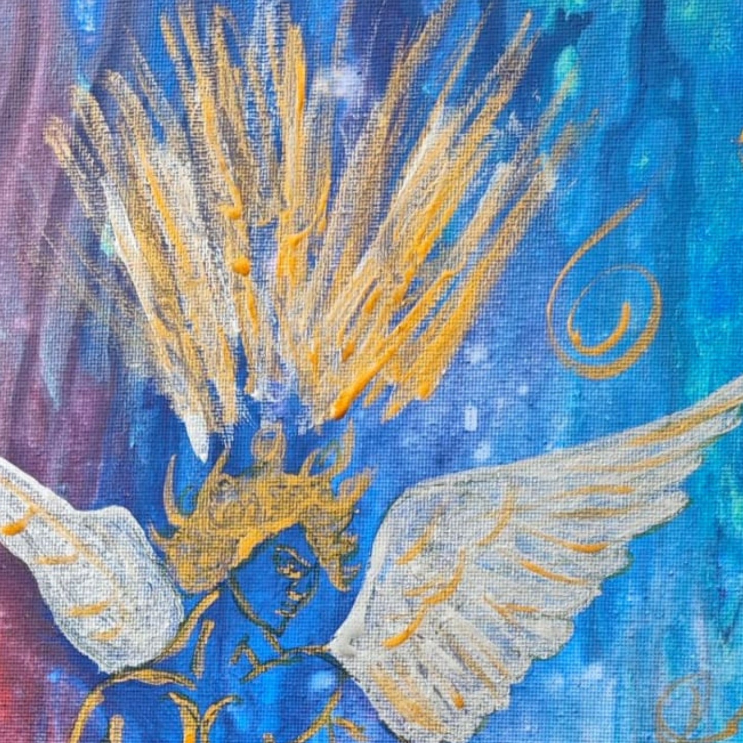 Dipinto "L'equilibrio del cielo" Lucia Cirullo