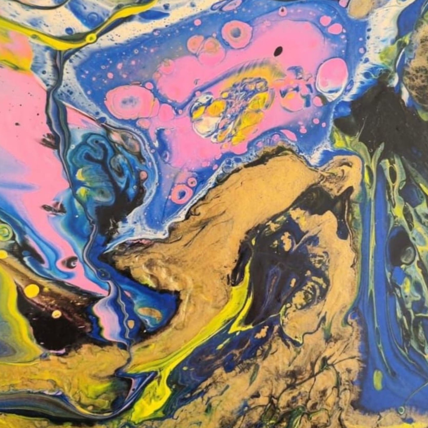 Dipinto "l'occhio del caos"  Stefania Spadavecchia